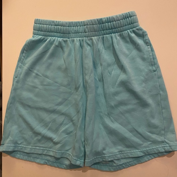 Garage bright blue basketball lounge short - Picture 1 of 2